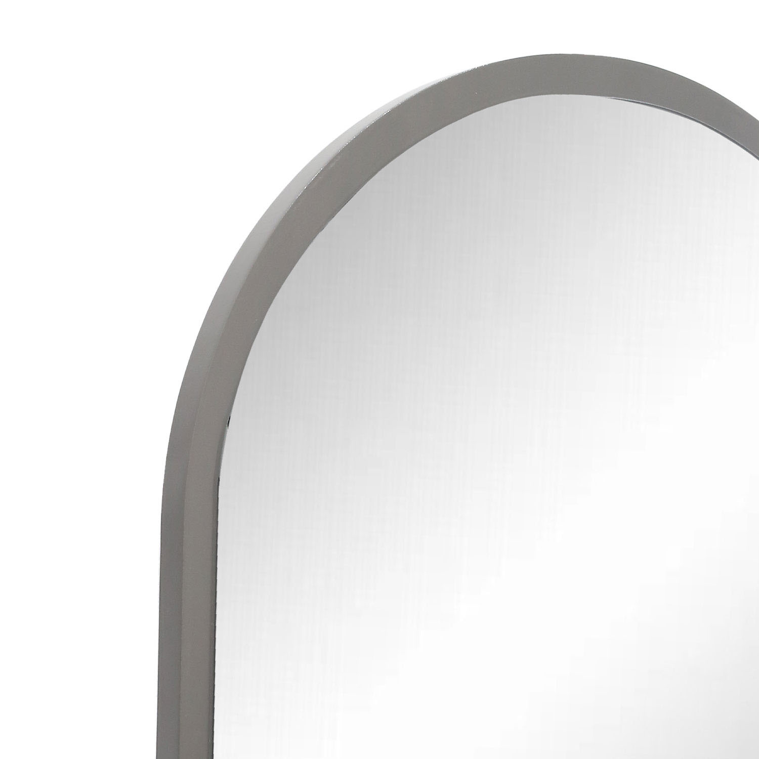 Rotating Grey Standing Mirror - Grey Image 5