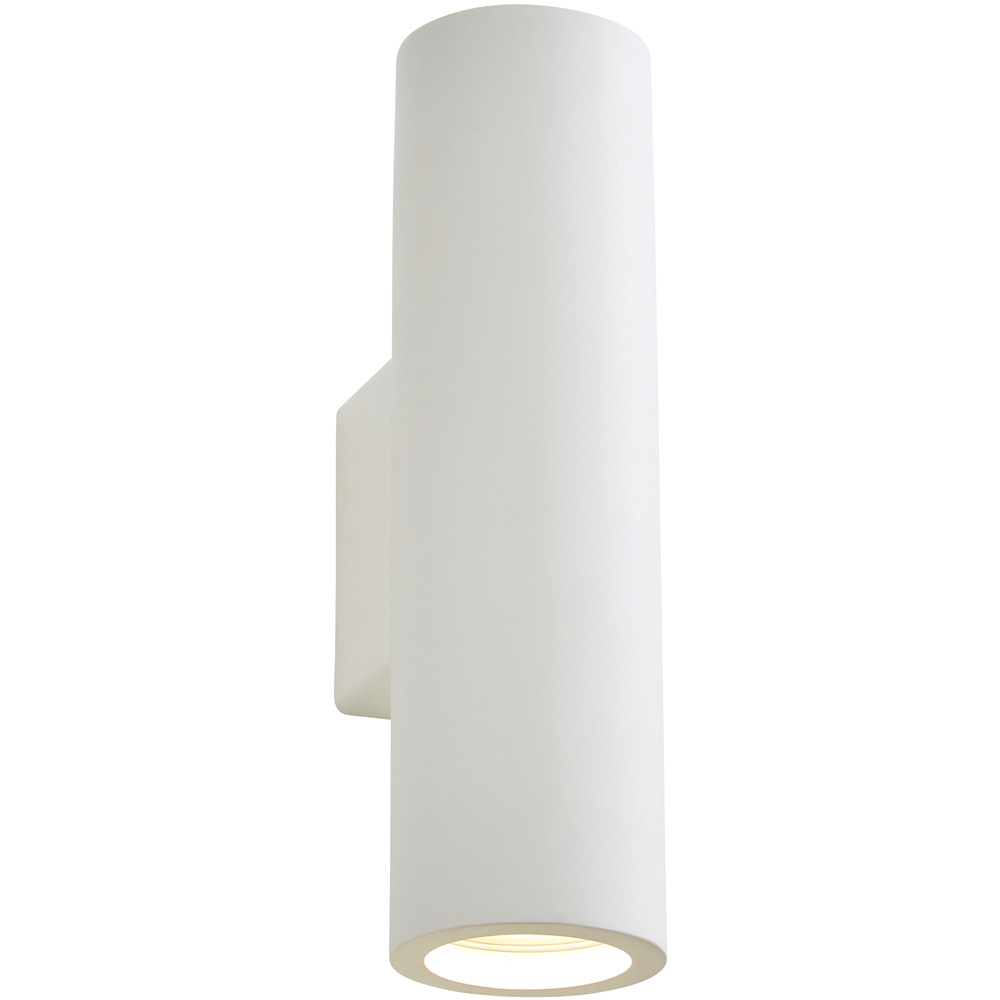 Inlight Pontius Paintable Plaster Up and Down Wall Light Image 2