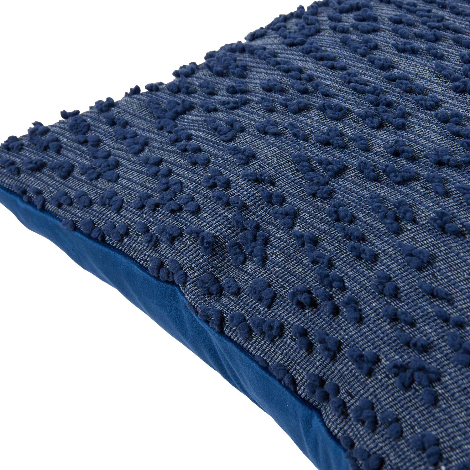 Kailani Jaquard Cushion - Blue Image 4