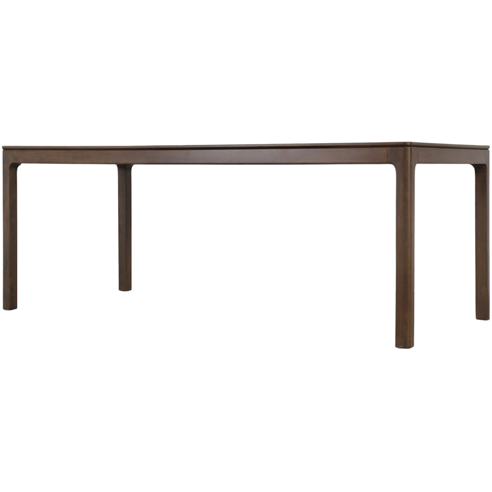 HGD Lorenzo 6 Seater Dining Table Oak Veneer Image 4
