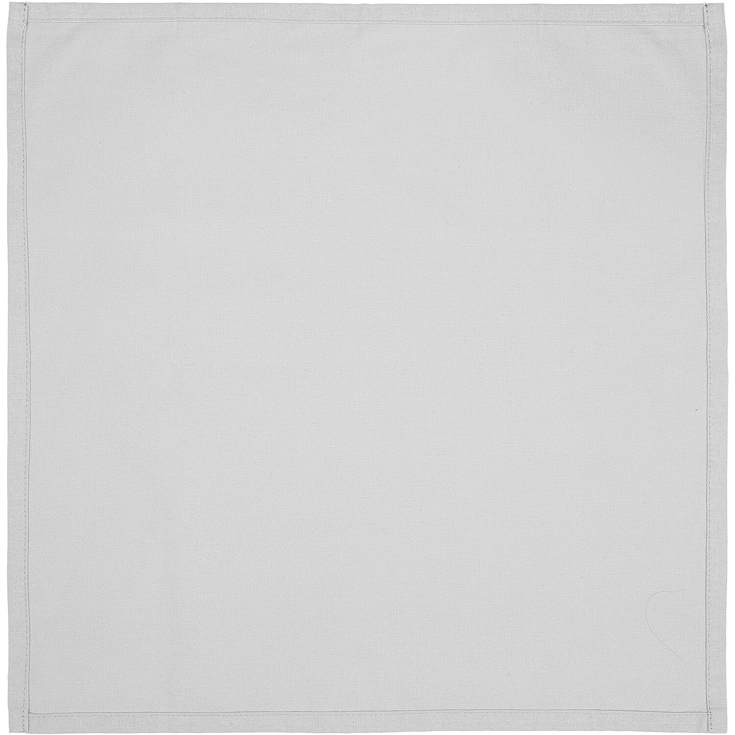 Pack of 4 Cotton Napkins - Grey Image 3