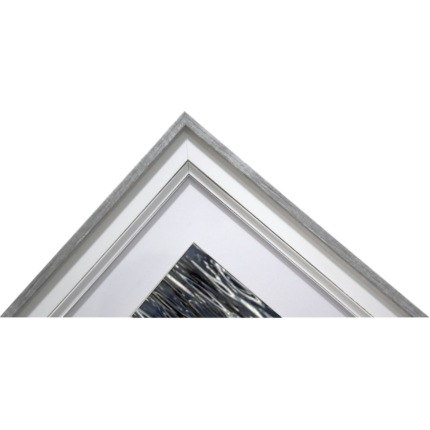 Bronwyn Silver Edge Collage Frame - Silver / 38cm Image 4