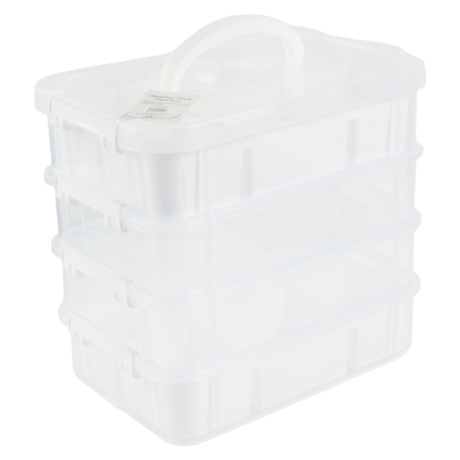 Building Brick Organiser Clear Image 3