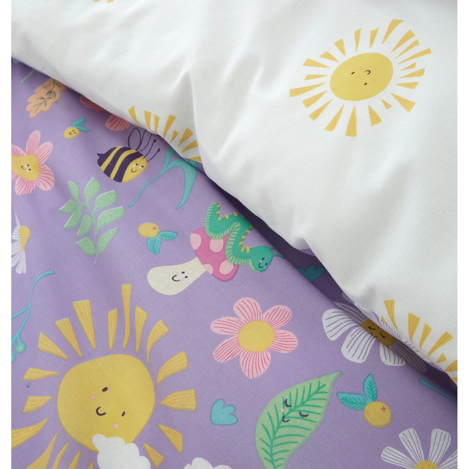Sunny Days Duvet Set - Purple Image 4