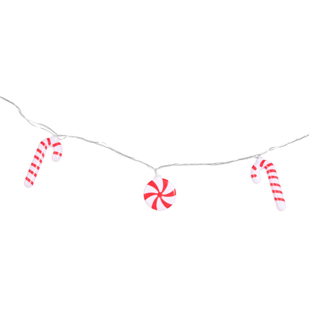 50 LED Christmas Candy String Lights Image 2