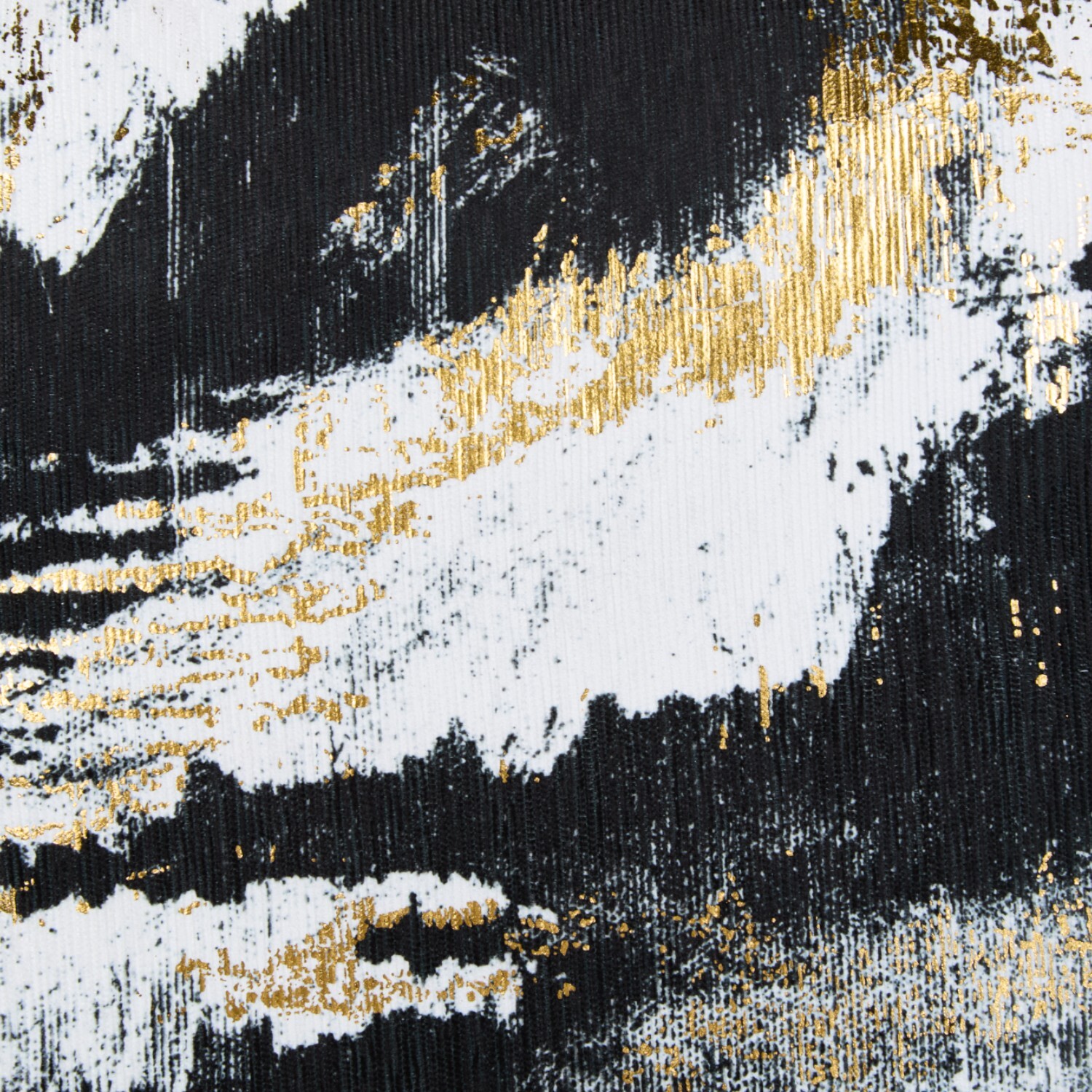 Octavia Abstract Square Cushion Black Image 5