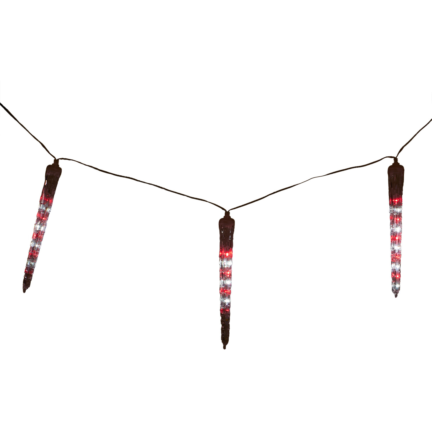 Red and White LED Rainfall Light Image 3