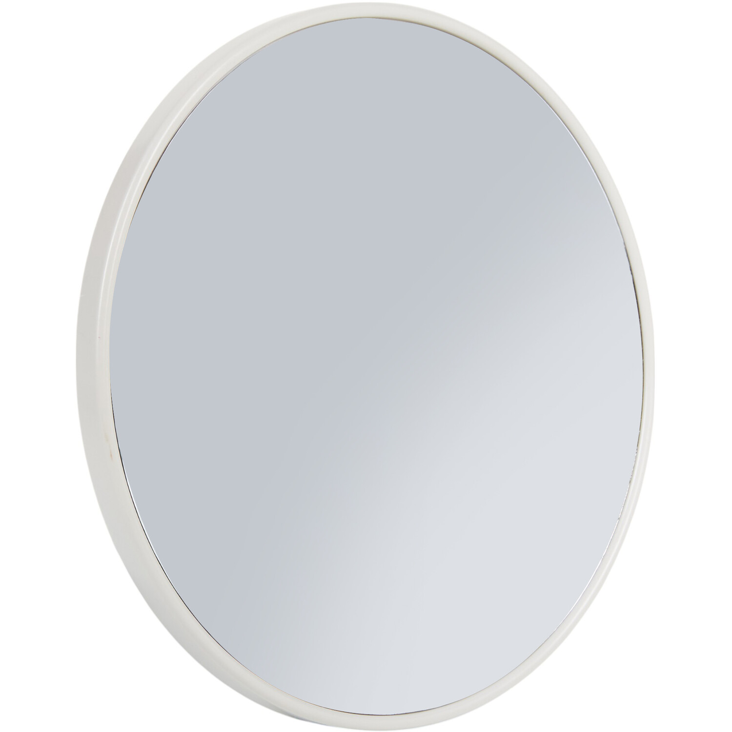 Set of 3 Neutral Round Mirrors Neutral Image 4