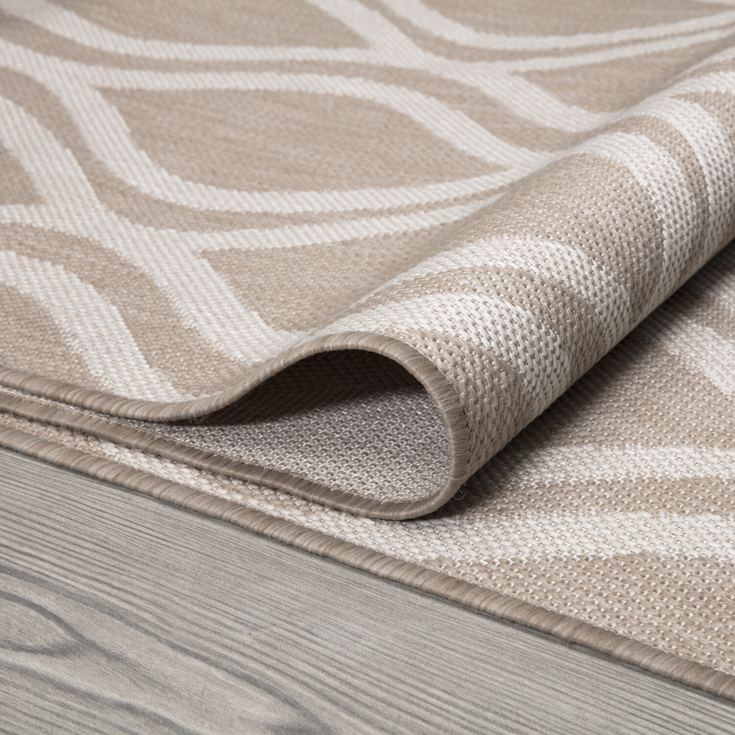 Venice Indoor Outdoor Rug - Natural / 120cm Image 3