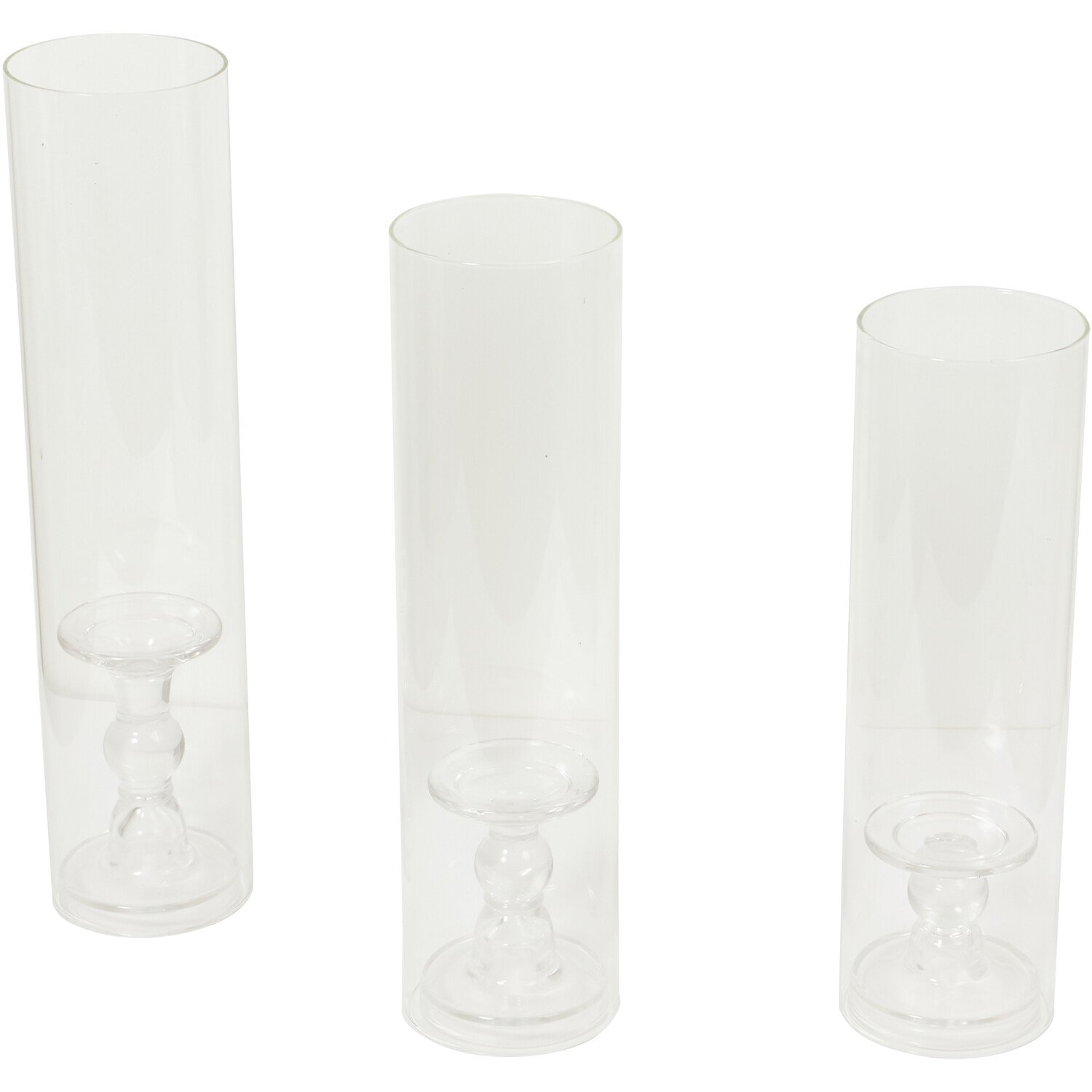 Set of 3 Taper Candle Covers and Holders Image 2