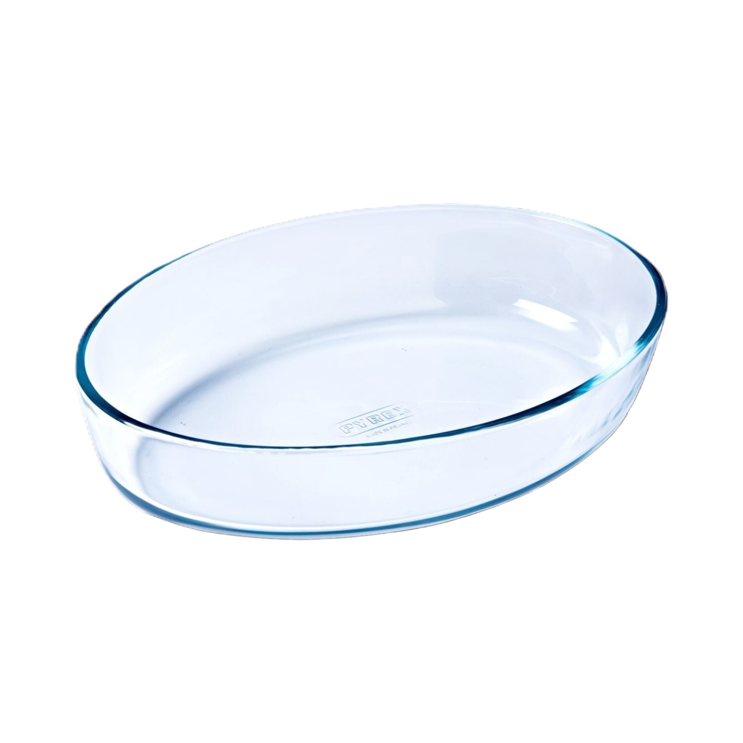 Pyrex Air Fryer Glass Dish Clear Oval Image 2