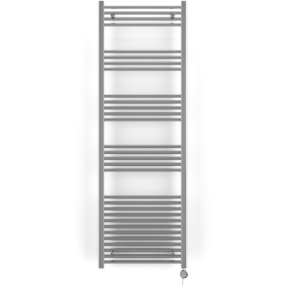 Terma Leo E 2046BTU Chrome Electric Variable Temperature Towel Rail 1800 x 600mm Image 3