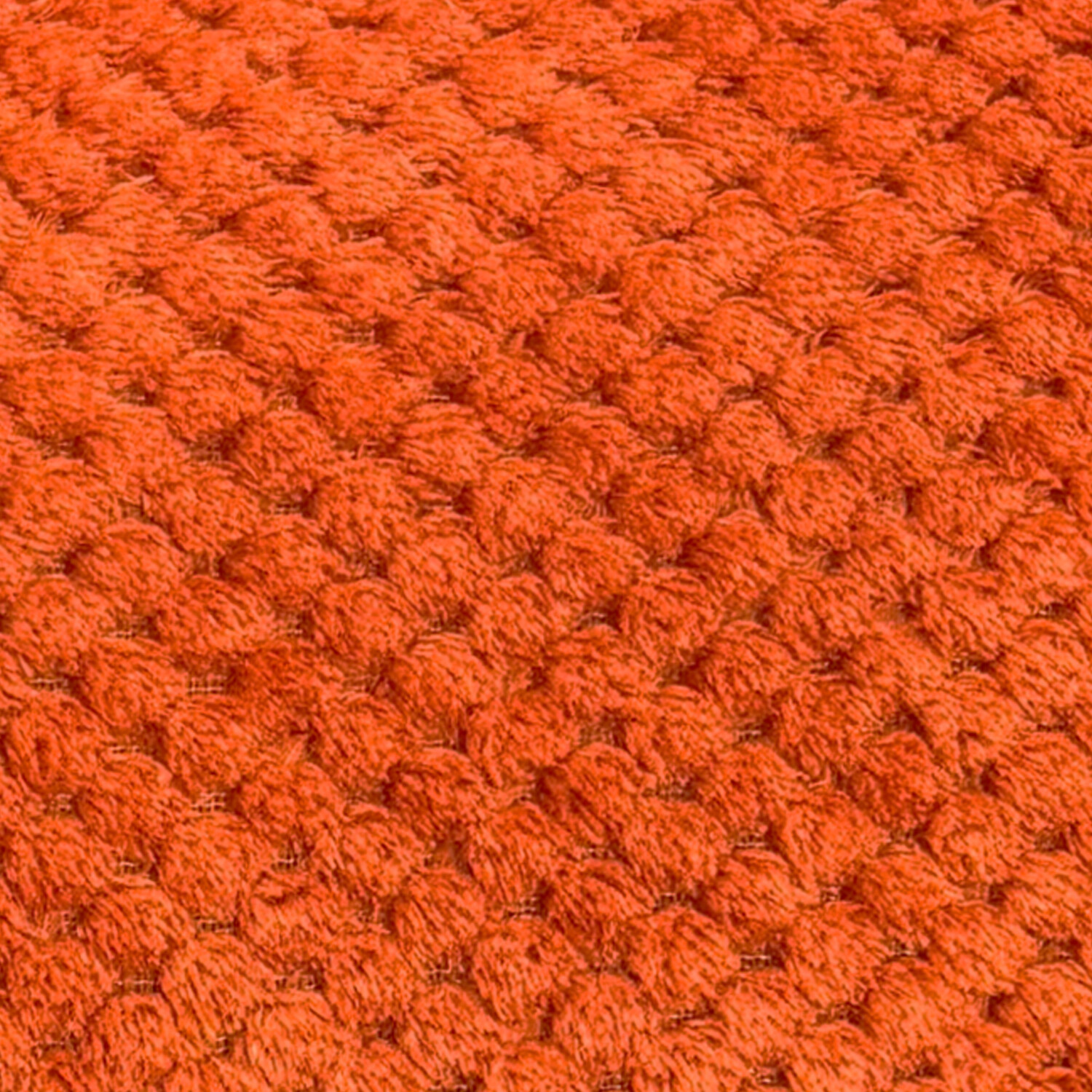Jumbo Fleece Textured Cushion Rust Image 2