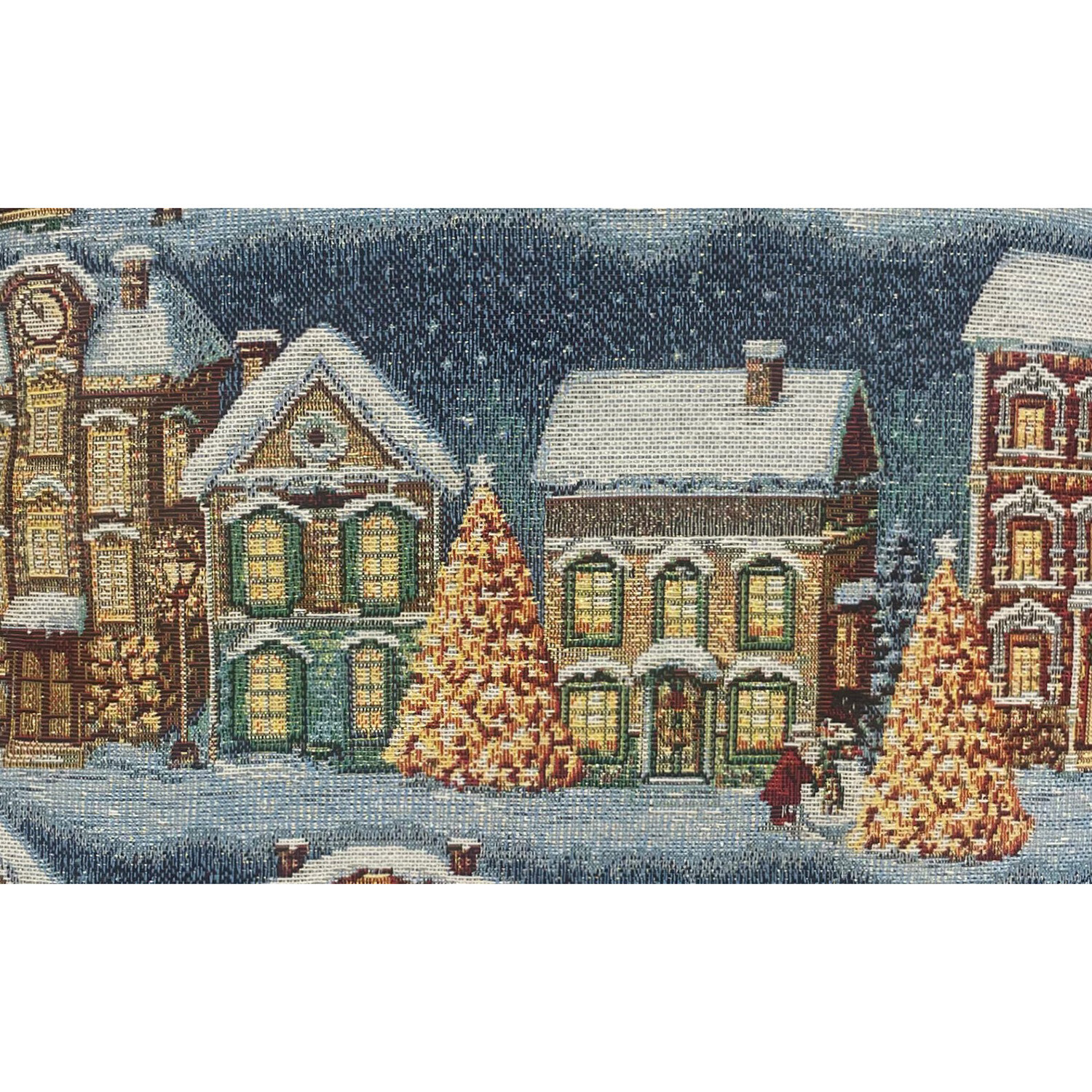 Winter House Tapestry Cushion Image 2