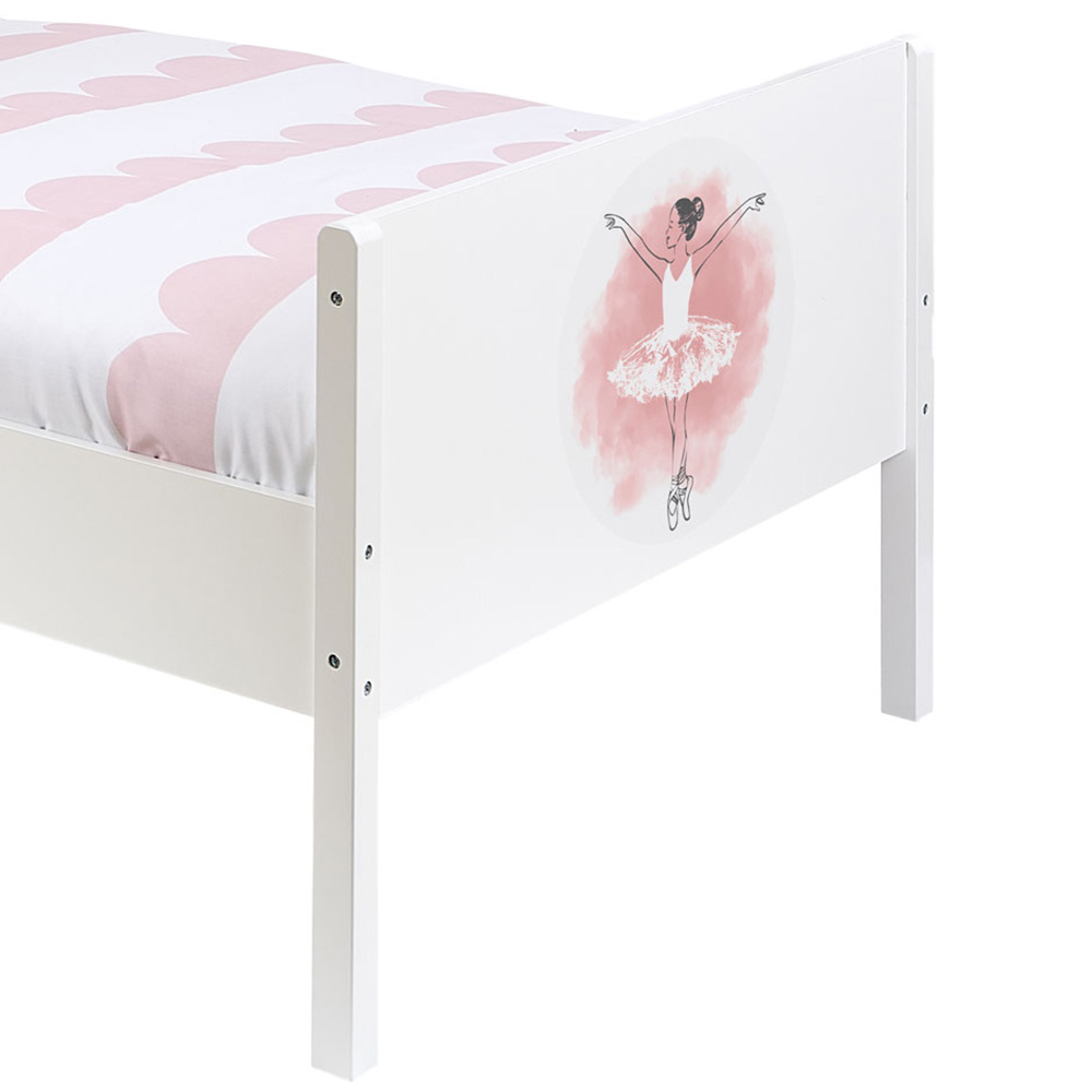 Liberty House Toys Single White Ballerina Kids Bed Image 5