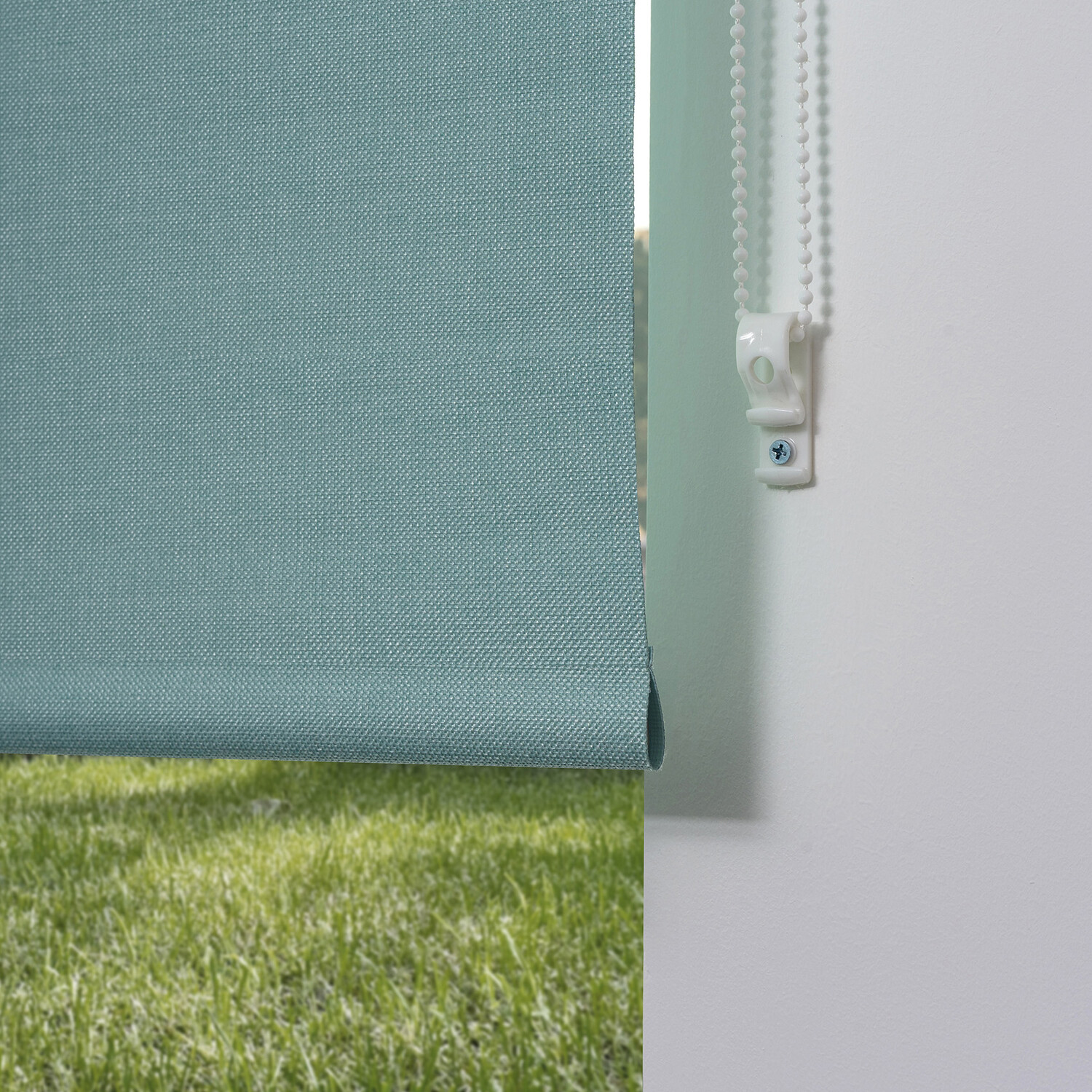 Trends Textured Blackout Blinds - Mint / 180cm Image 3