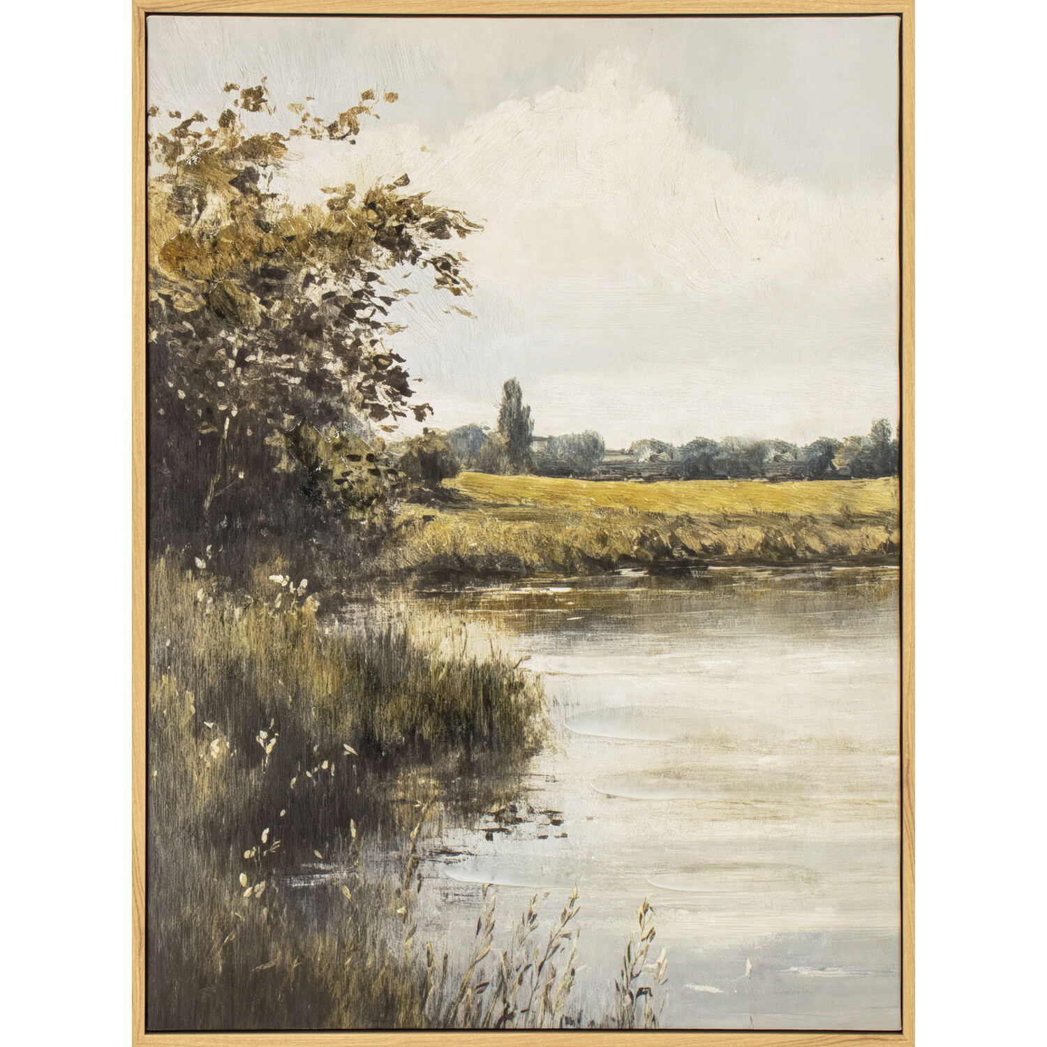 Vintage Idyllic Countryside Canvas Image 2