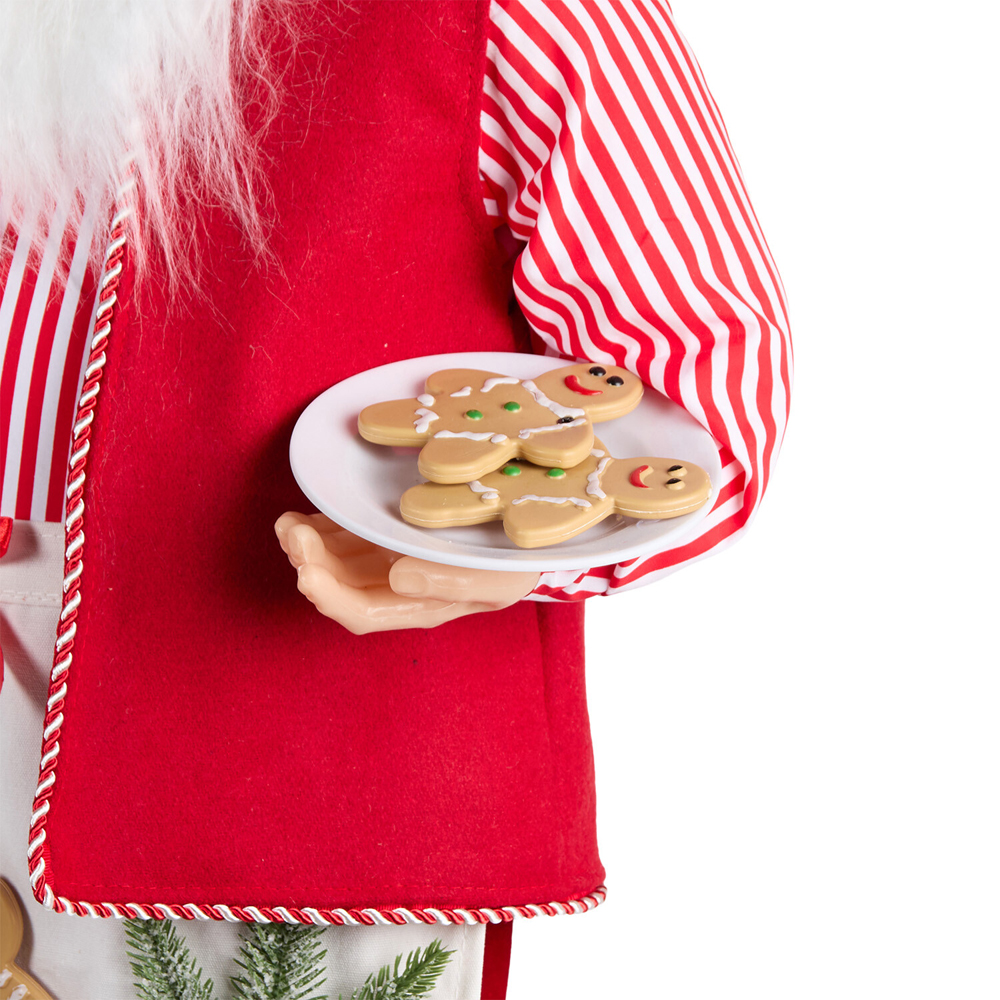 Large Chef Santa Decoration Image 3