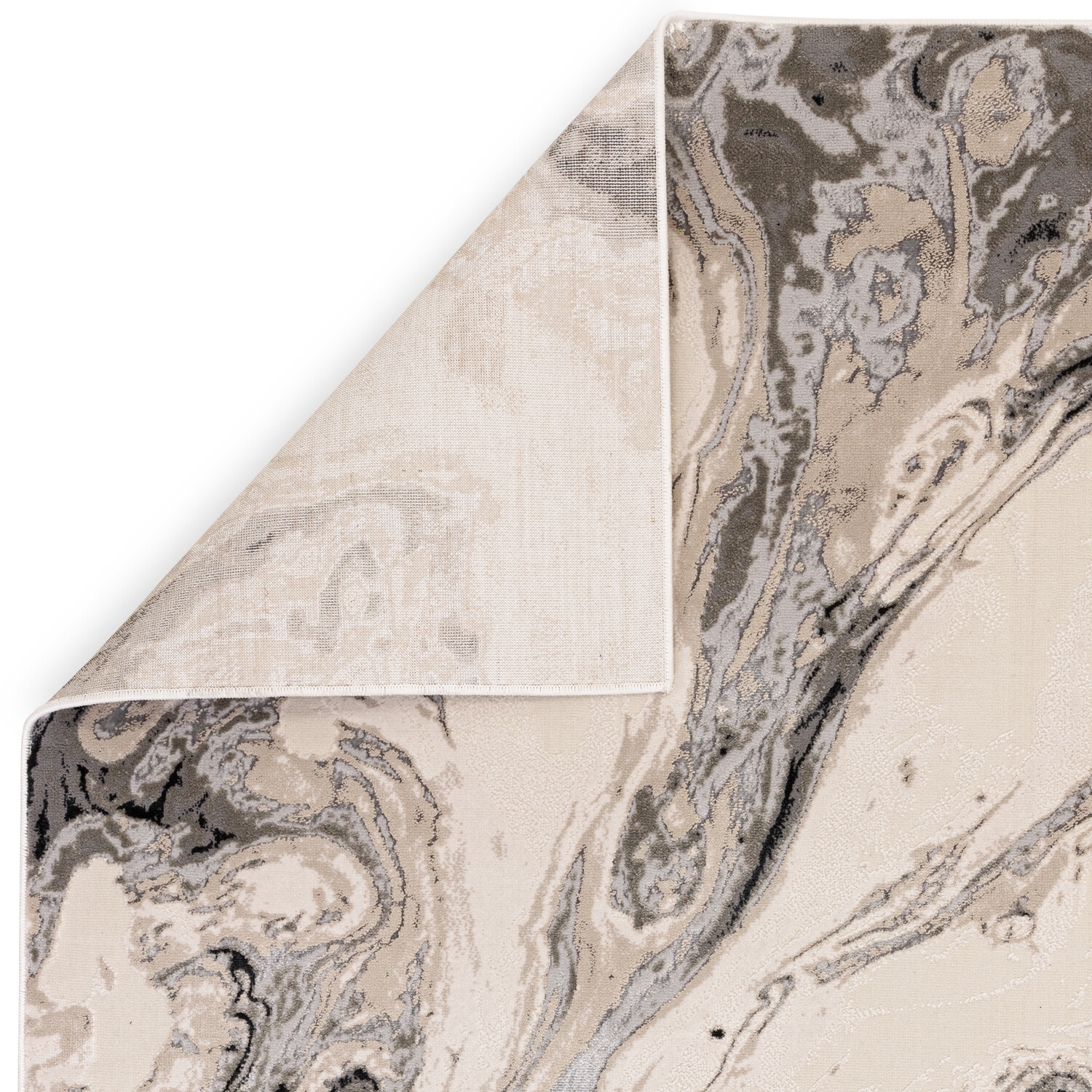 Dark Grey Ocean Mist Rug 120cm Image 4