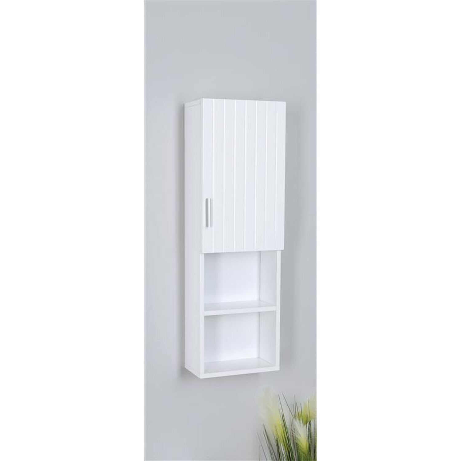 New England Gloss Wall Cabinet Image 3