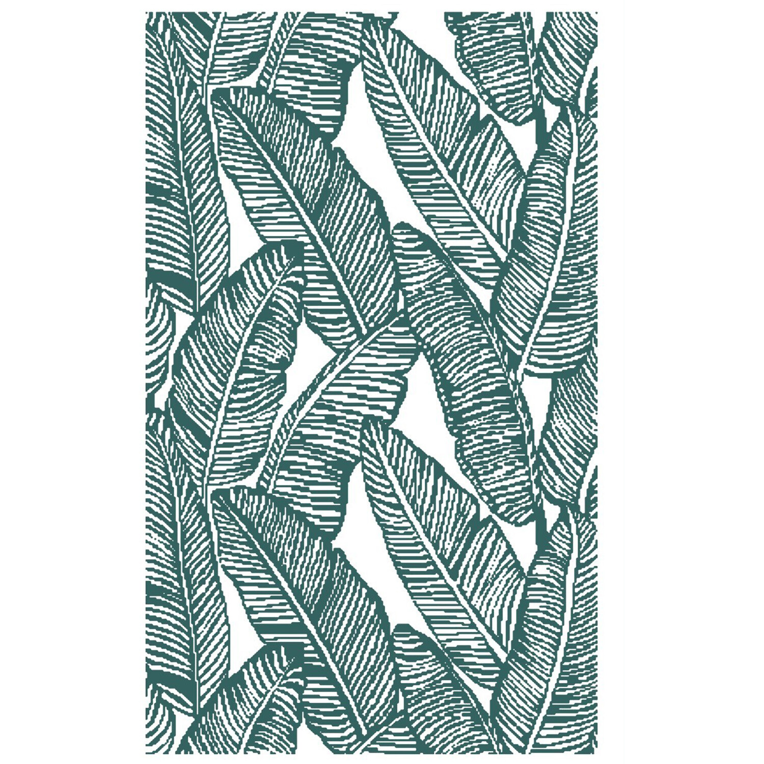 Leaf Outdoor Rug Green Image 4