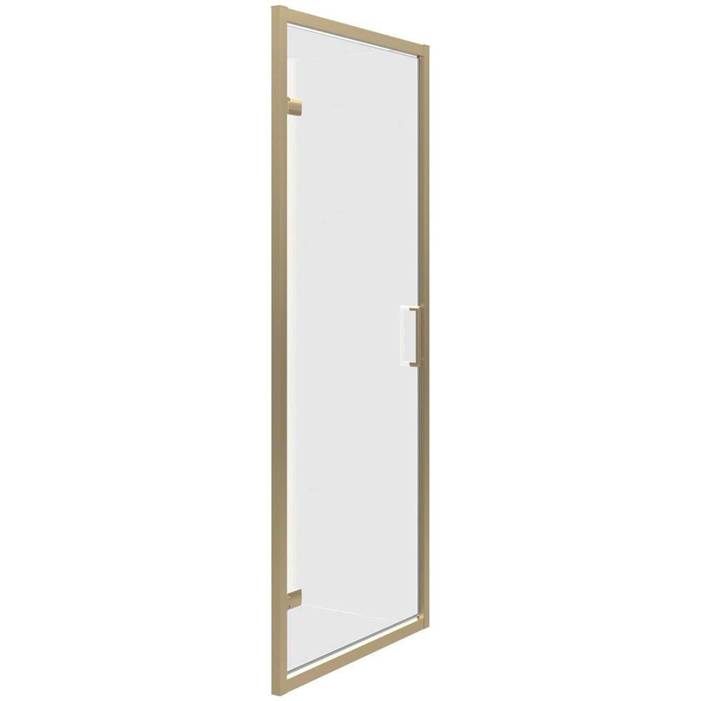 Bathstore Atlantis Brushed Brass Pivot Door 700mm Image 3