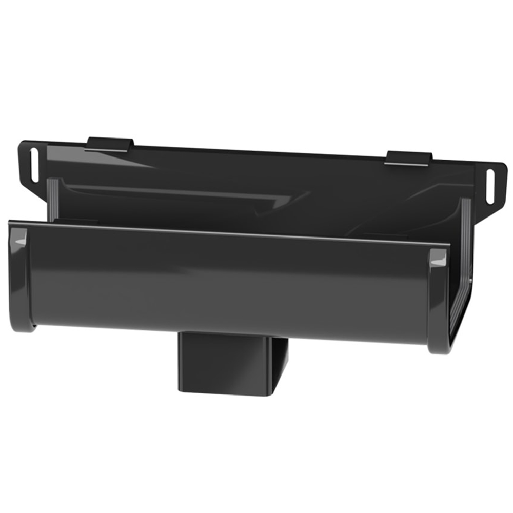 Galeco Square Industrial PVC Gutter Kit Black 135mm Image 6