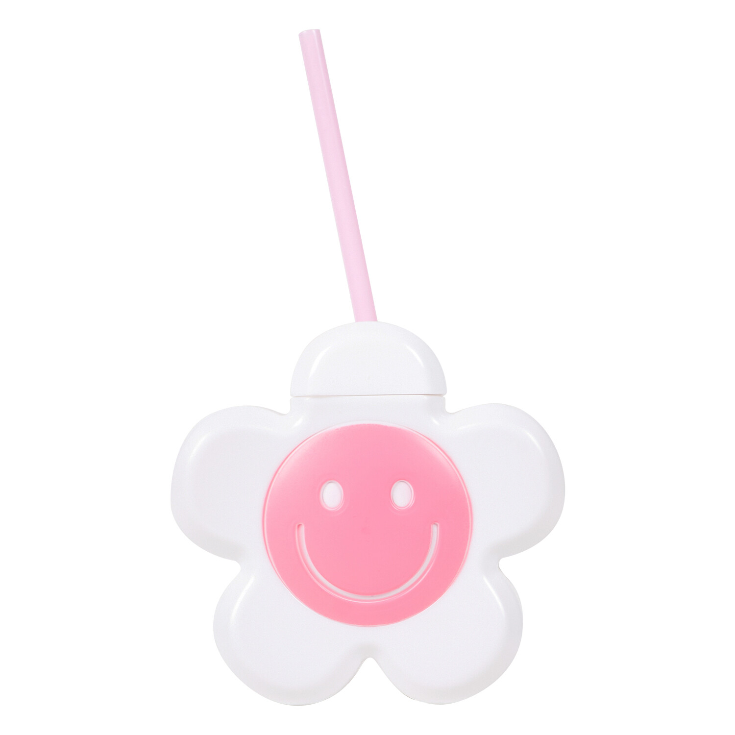 My Flower Shape Bottle - White and Pink Image 2