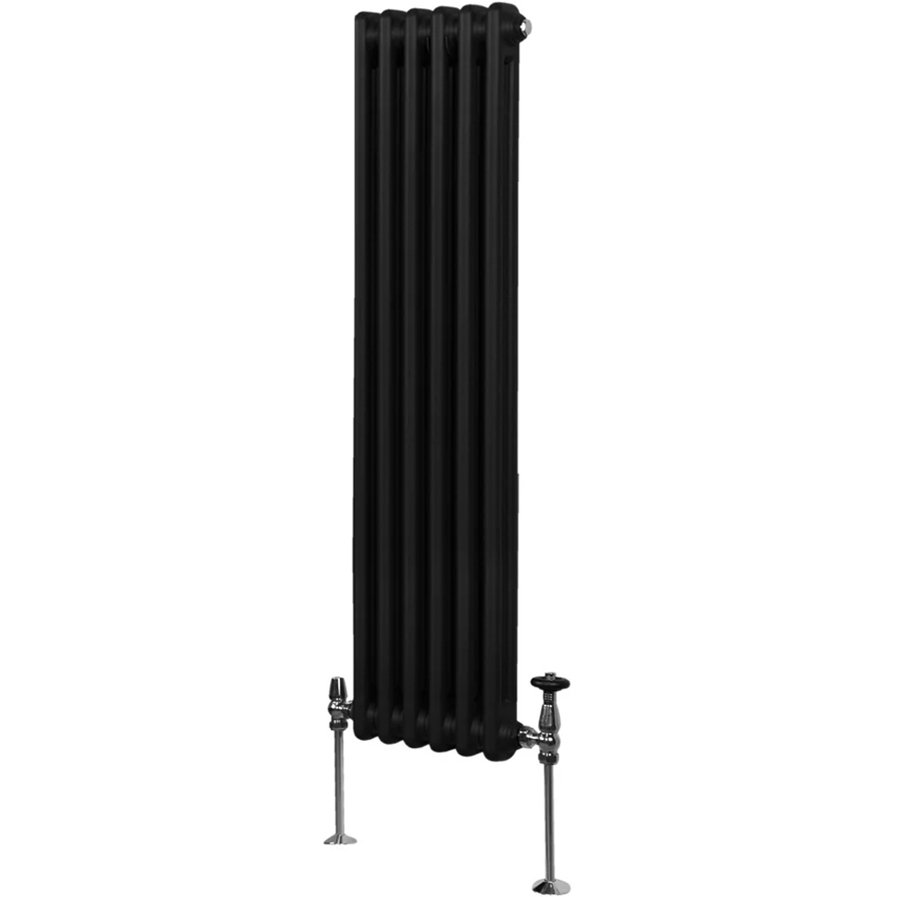 Monster Shop 2791 BTU Black Traditional 2 Column Radiator 1500 x 292mm Image 3