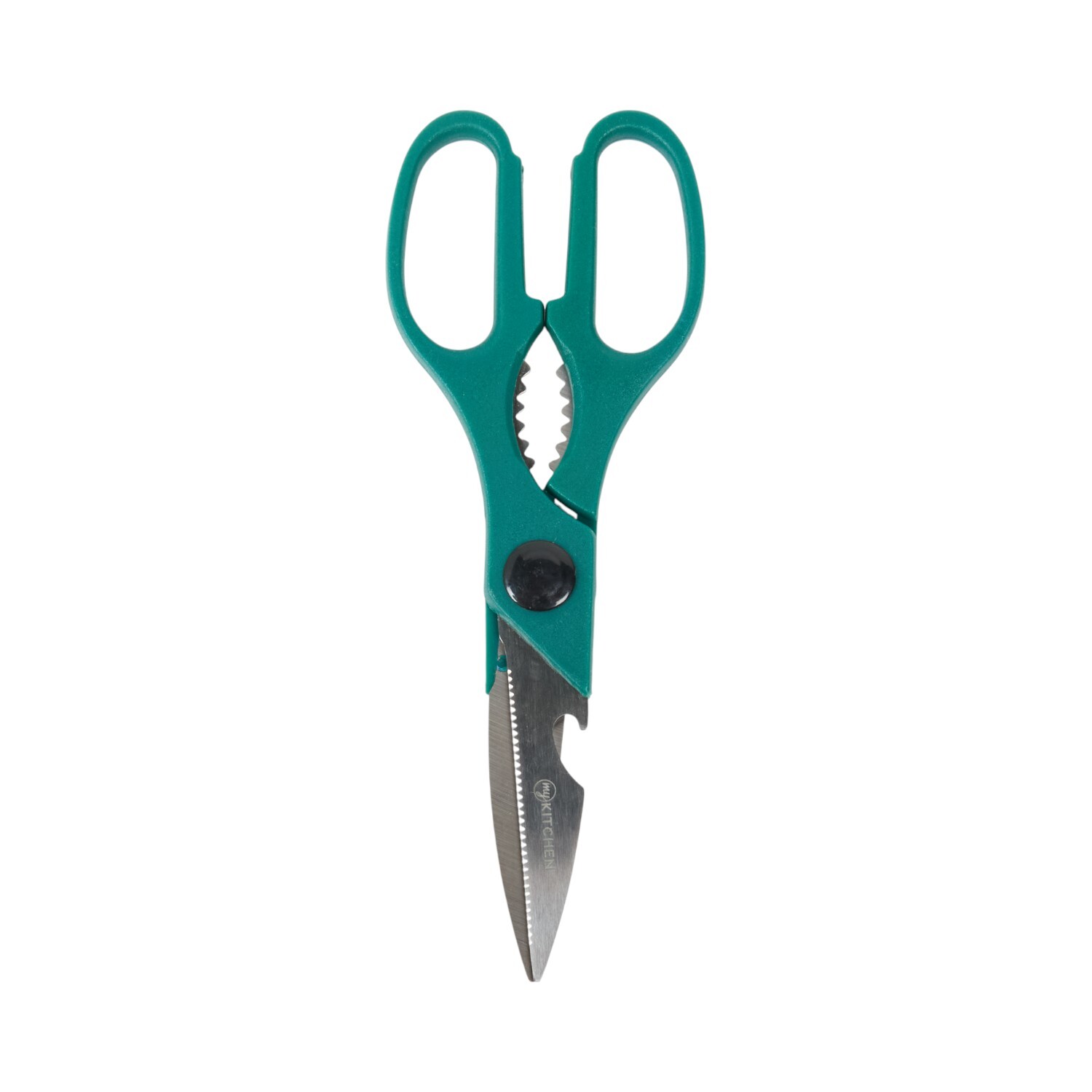 My Kitchen Emerald Geo Handle Multi Purpose Scissors Green Image 5