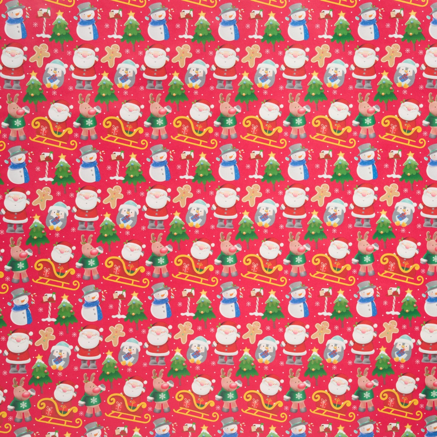 Extra Wide Festive Gift Wrap Image 11