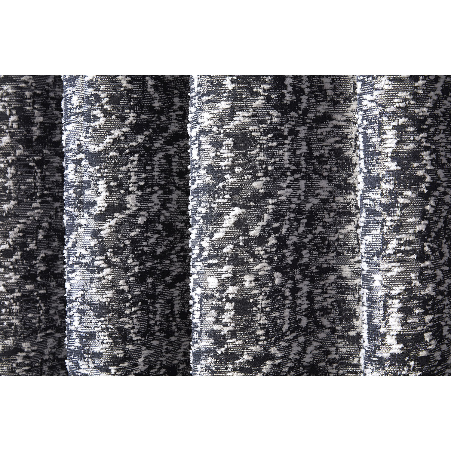 Maison Eyelet Curtain - Charcoal / 168cm / 228cm Image 4