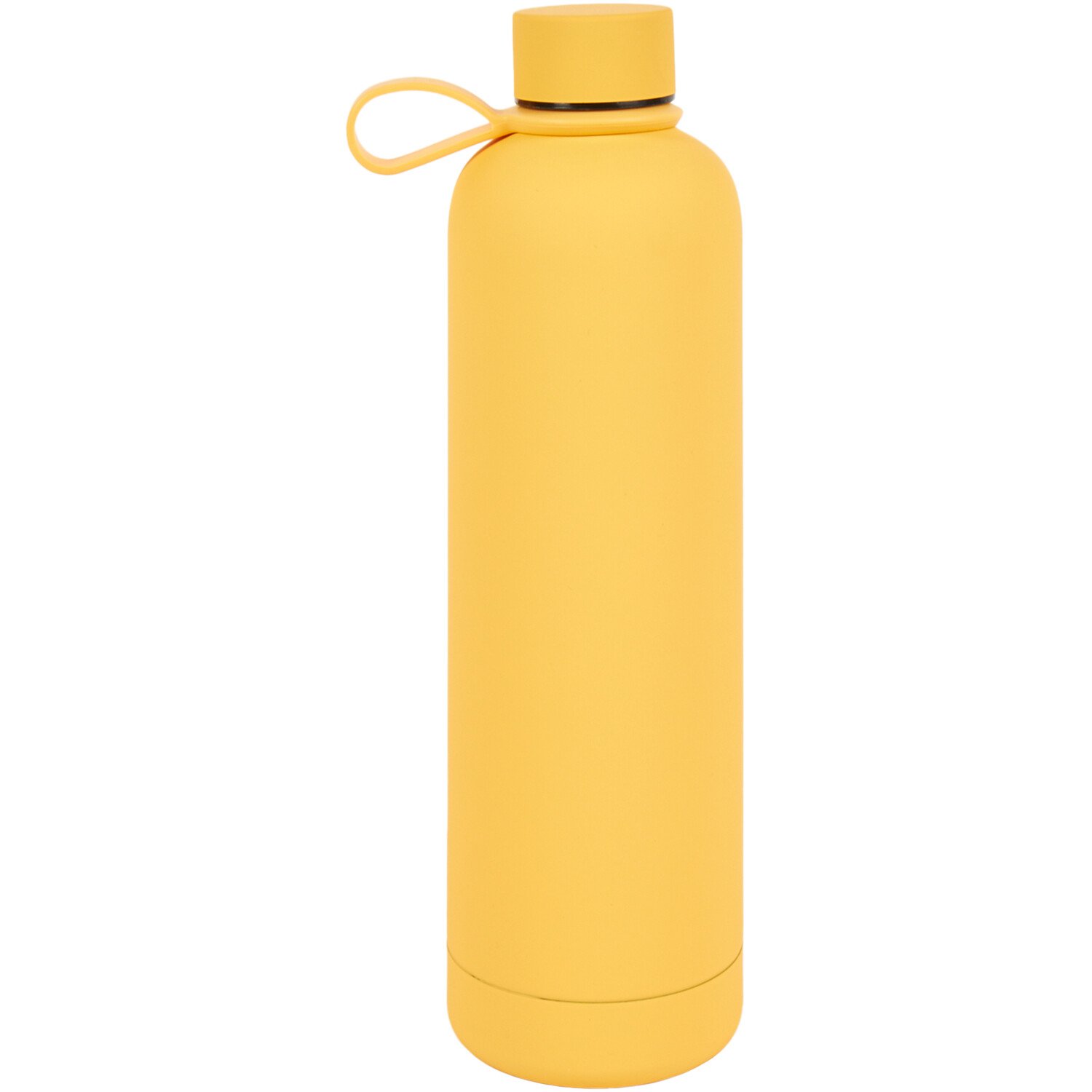 Yellow or Navy Soft Touch Bottle 750ml Image 1