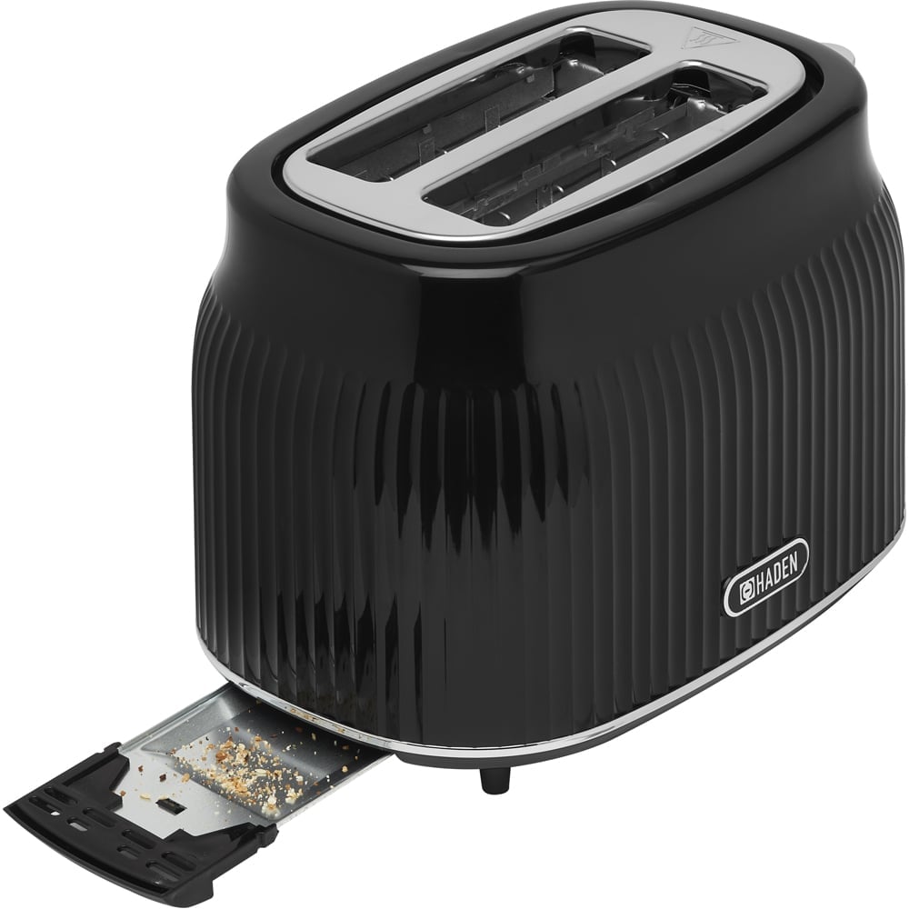 Haden York  Black 2 Slice Toaster Image 3