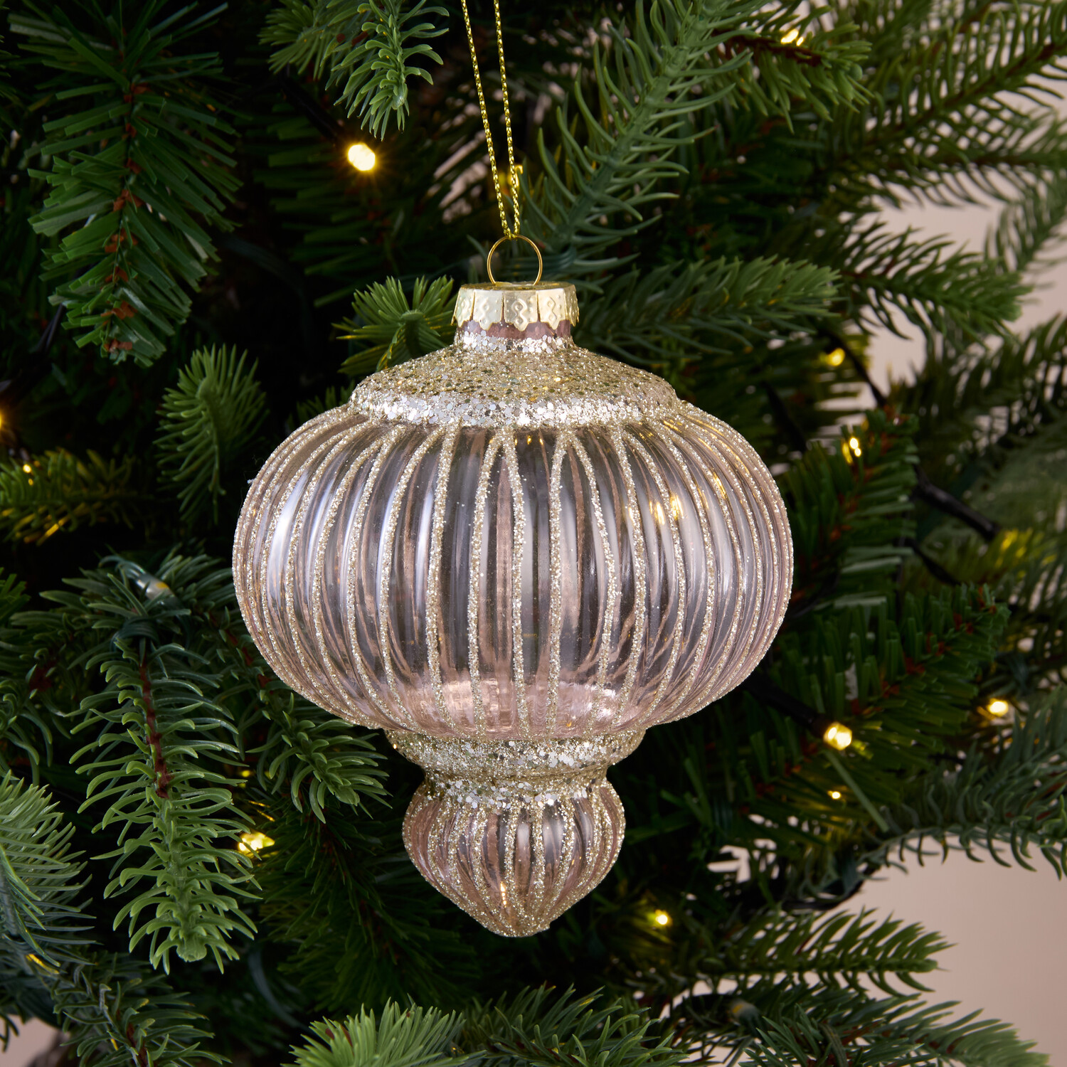 Opaque Glitter Ridged Droplet Image 2