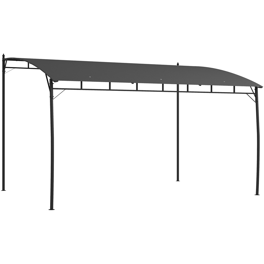 Outsunny 3 x 4m Metal Frame Garden Pergola Image 2