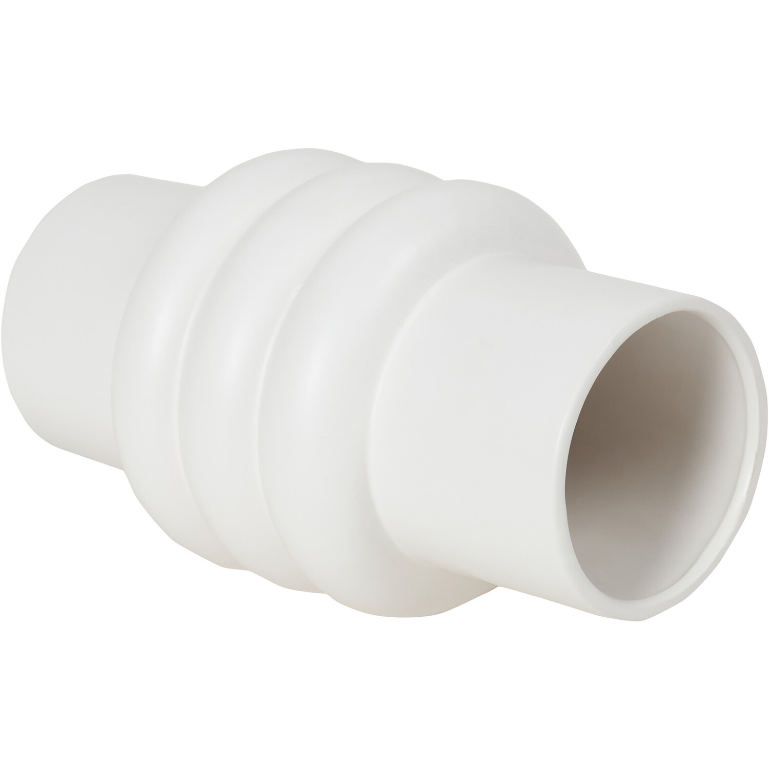 Cleo Abstract Vase - White Image 3