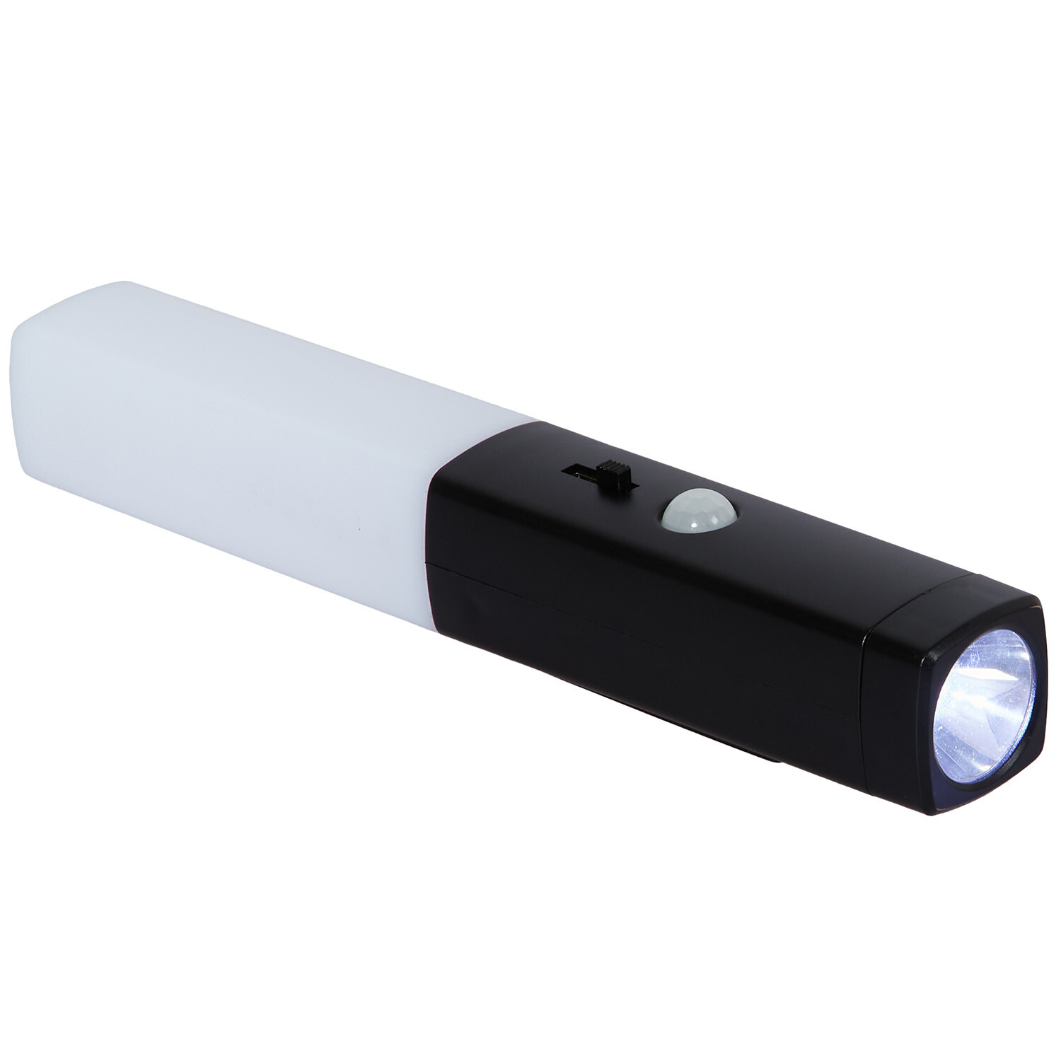 Battery Operated Motion Sensor Wall Light - Black Image 6