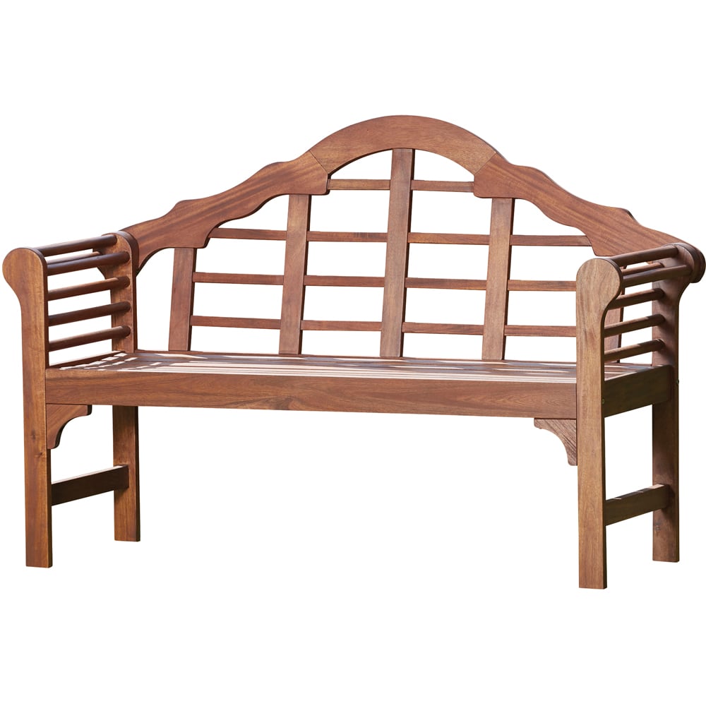 Garden Gear Lutyens Acasia Bench Image 2