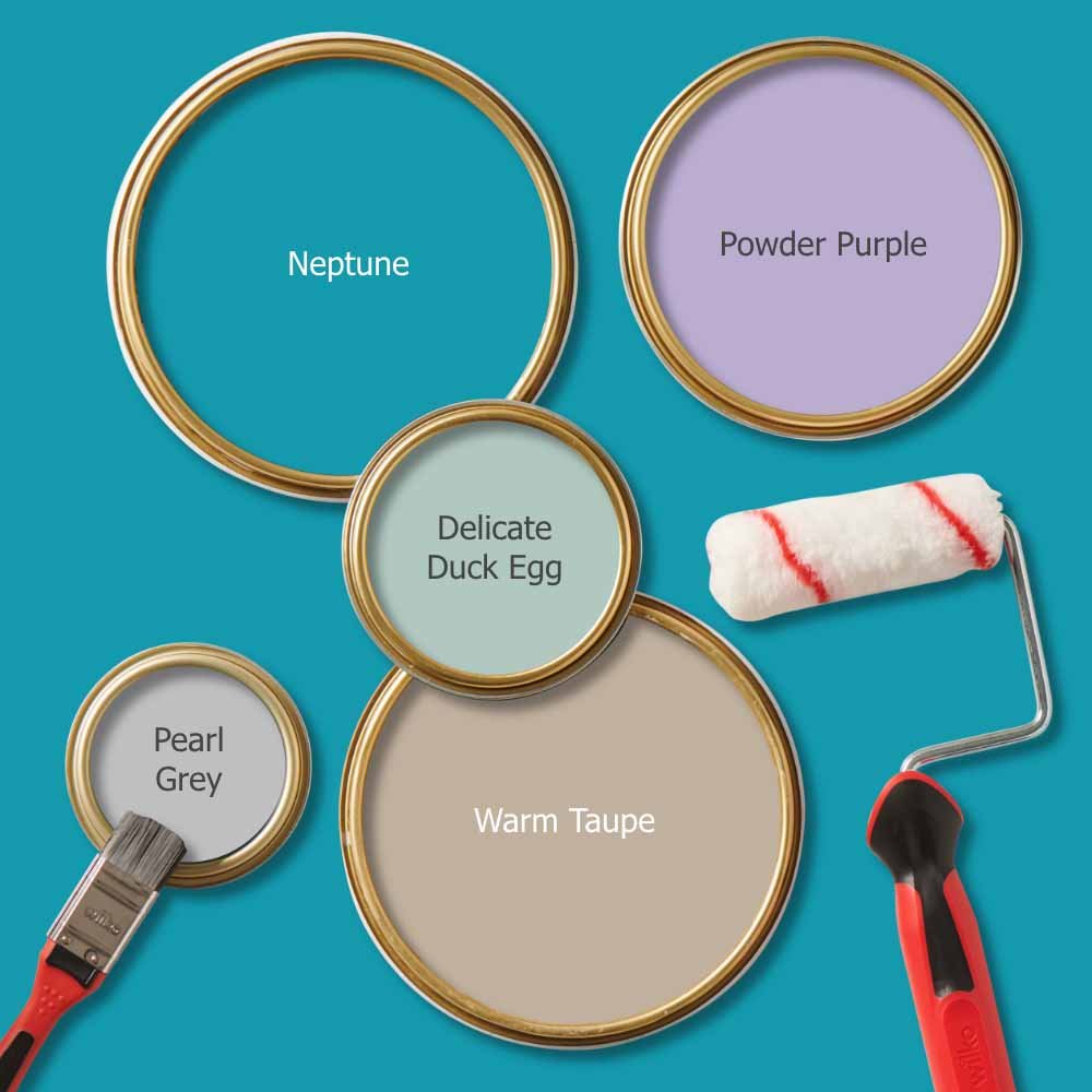 Wilko Tough & Washable Neptune Matt Emulsion Paint 2.5L Image 6