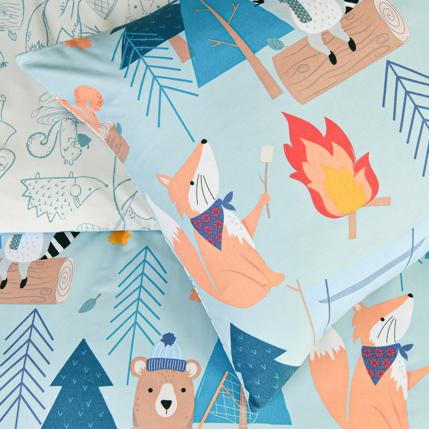 Woodland Adventure Duvet Cover and Pillowcase Set Image 8