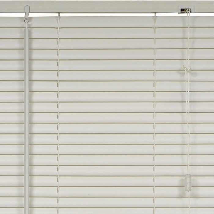 PVC Venetian Blind White 180cm Image 1