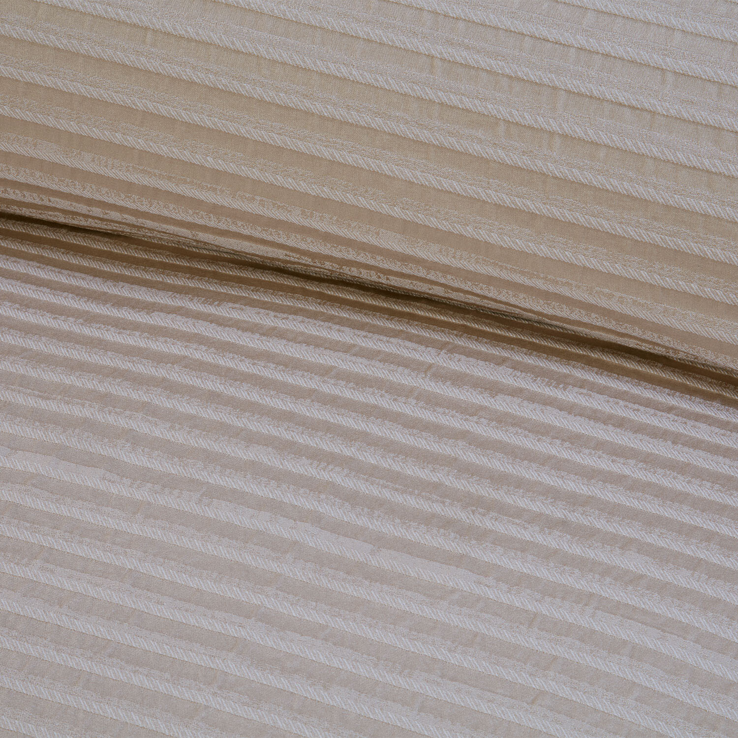 Cairo Jacquard Duvet Set Natural Double Image 3