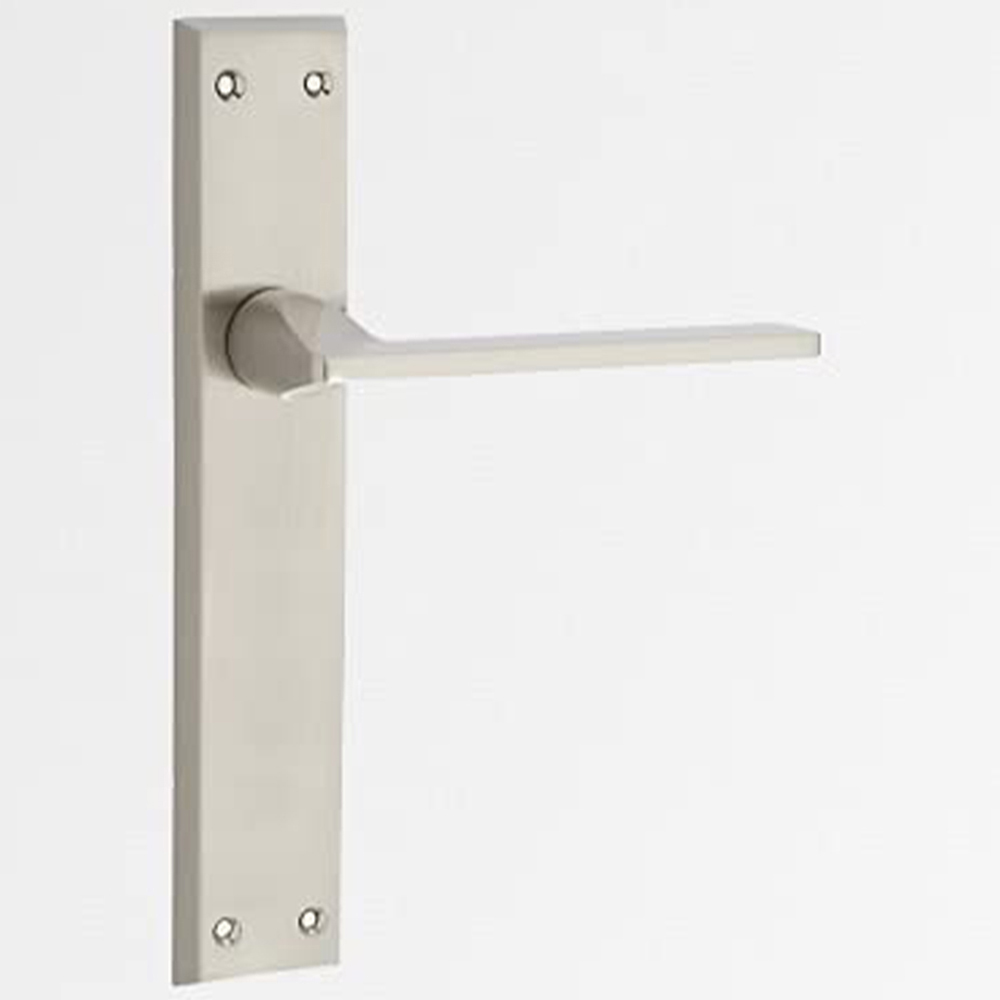 Golden Grace 1022SS Satin Finish Vector Latch Door Handle Set 200 x 42mm Image 2