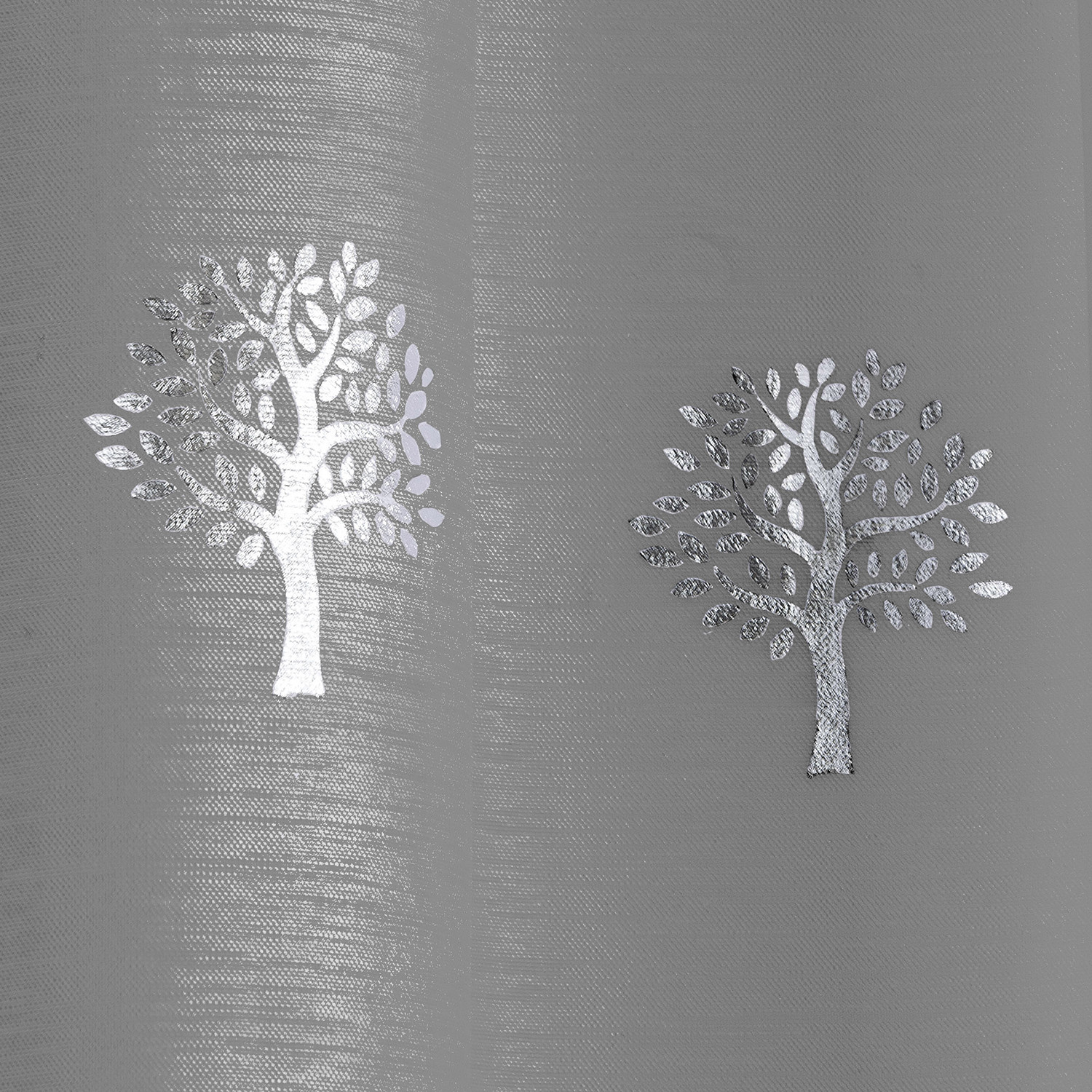 Silver Birch Panel Voile Curtain 122 x 140cm Image 3