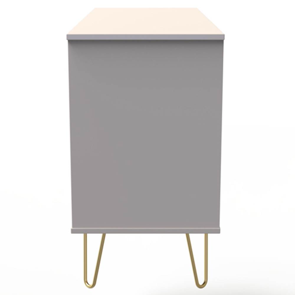 Crowndale Cube 6 Drawer Matt Kashmir Chest of Drawers Ready Assembled Image 4