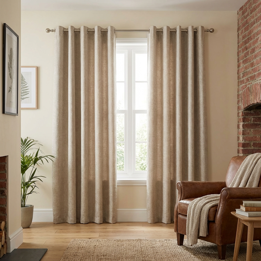 Maison Blackout Curtain Natural 229cm 168cm Image 6