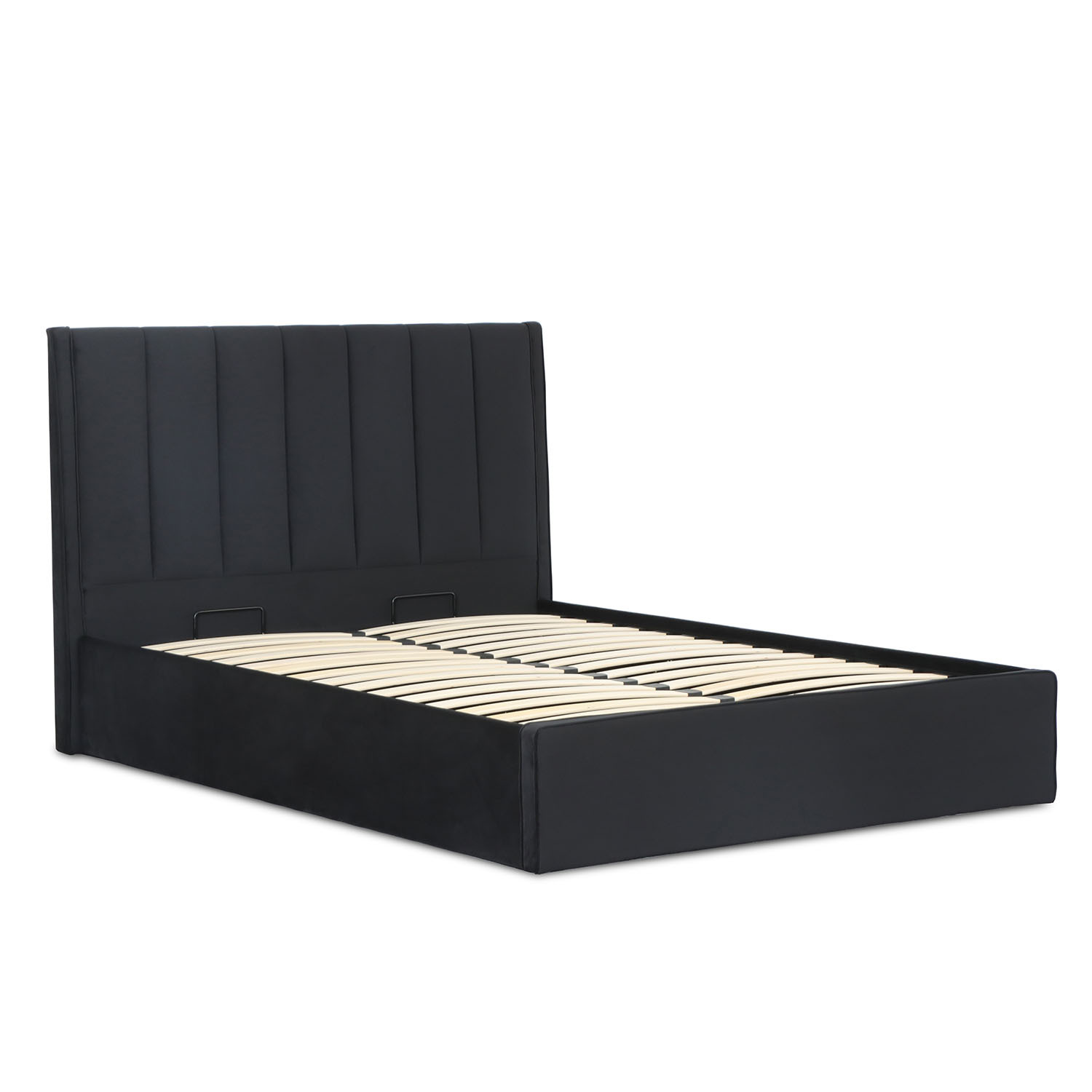 Willow Ottoman Black - Black / King Image 12