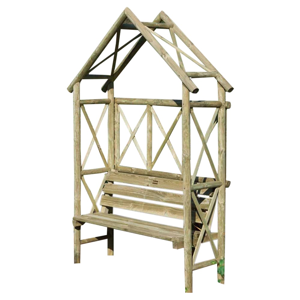 Rowlinson Rustic Arbour Image 3