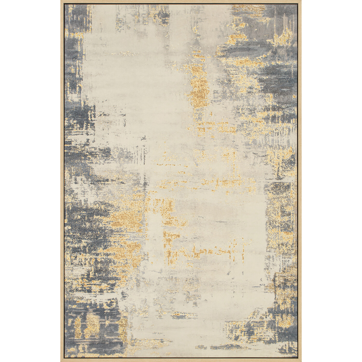 Bronze Carved Effect Contemporary Canvas Image 3